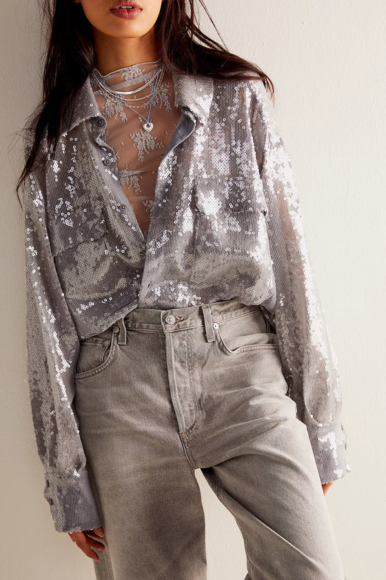 DISCO MARGARITA BUTTON DOWN SHIRT