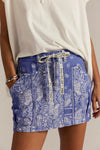 RIVER CANYON PRINTED MINI SKIRT