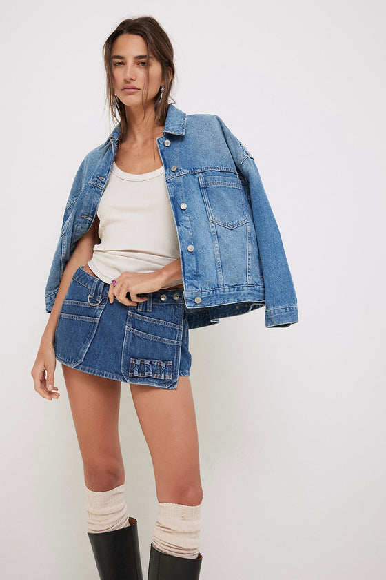 OPAL SWING DENIM JACKET