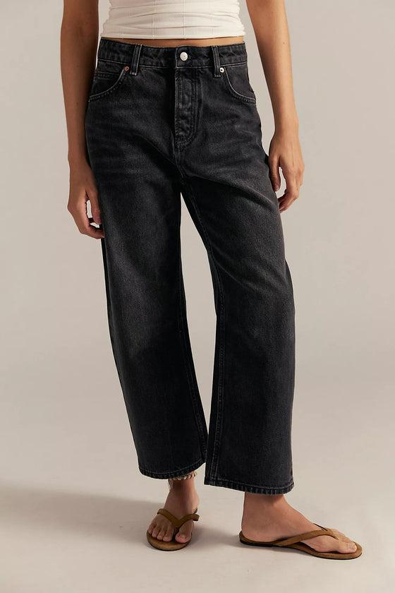 DEEP TRANCE MIDRISE DROPPED BOYFRIEND DENIM in hypnosis