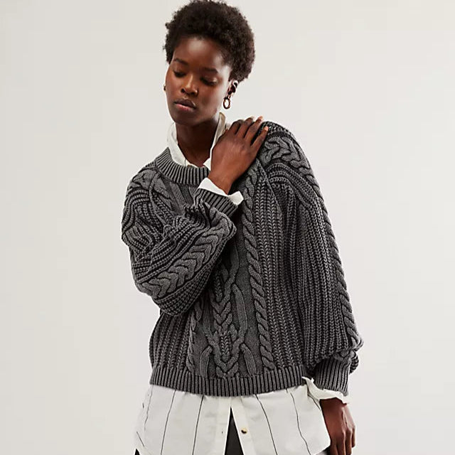 FRANKIE CABLE  SWEATER
