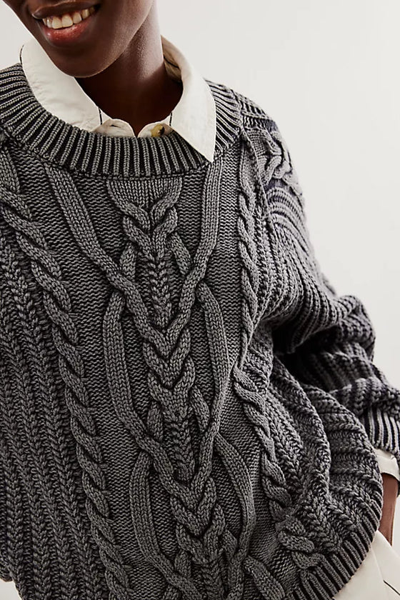 FRANKIE CABLE  SWEATER