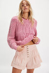 FRANKIE CABLE  SWEATER