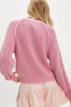 FRANKIE CABLE  SWEATER