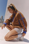 MOUNTAIN HIGH HALF ZIP FLEECE JACKET