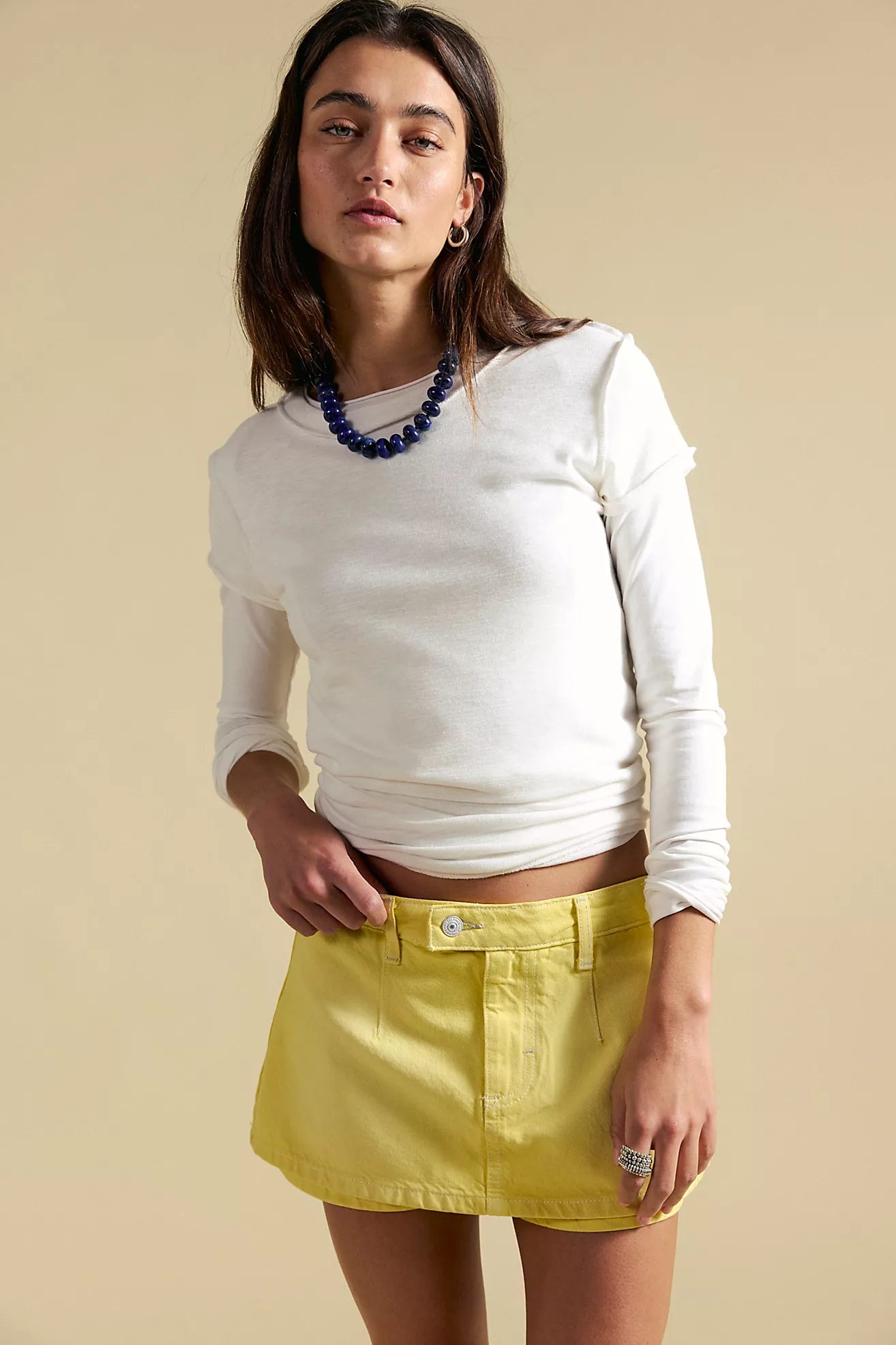 GALIVANTING PEEKABOO SKORT