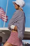 HOT SHOT PRINTED MINI SKORT