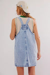 WE THE FREE OVERALL SMOCK MINI DRESS