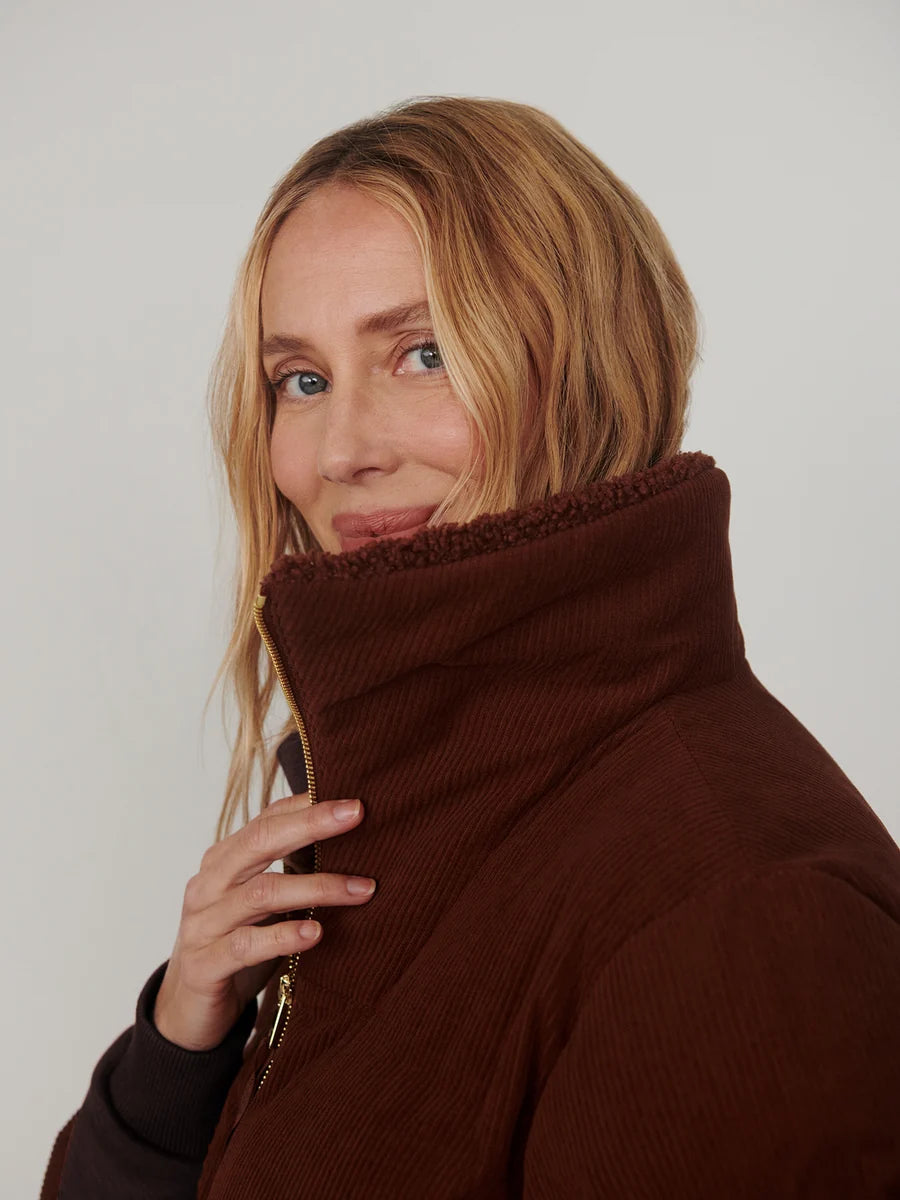 Brackley Cord Puffer Jacket