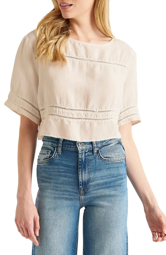 JACQUELINE WOVEN TOP