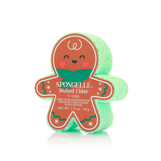 Spongellé - Gingerbread Holiday Buffer Assorted Pack Christmas Gift 