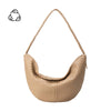 MELIE BIANCO - RAQUEL XL RECYCLED SHOULDER BAG - mushroom