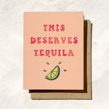  Daydream Prints - This Deserves Tequila Card | Funny Birthday Card | Fun Drinks