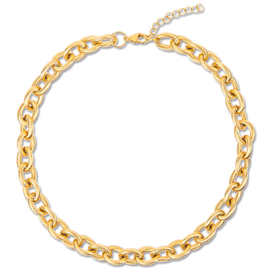 ELLIE VAIL - STEVIE CHUNKY CHAIN LINK NECKLACE