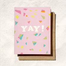  Daydream Prints - Yay Congratulations Card | Pink Confetti Congrats Card