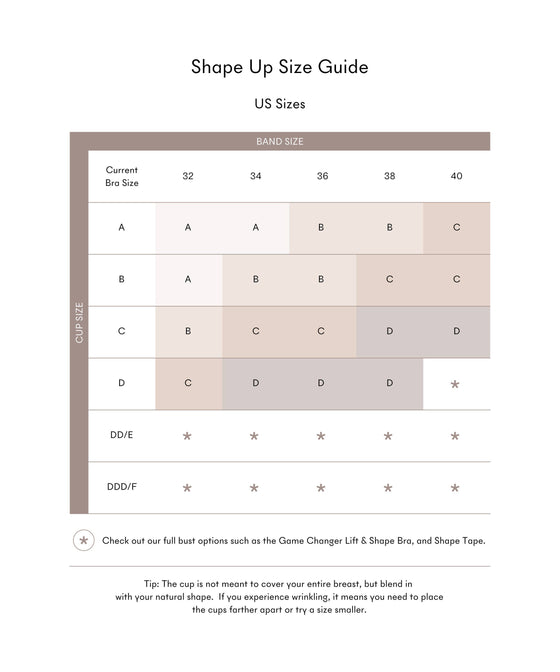 NOOD - Shape Up | Reusable Adhesive Silicone Bra