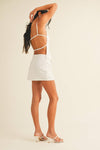 OPEN BACK TOP AND MINI SKORT SET