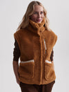BALTER RELAXED SHERPA GILET VEST