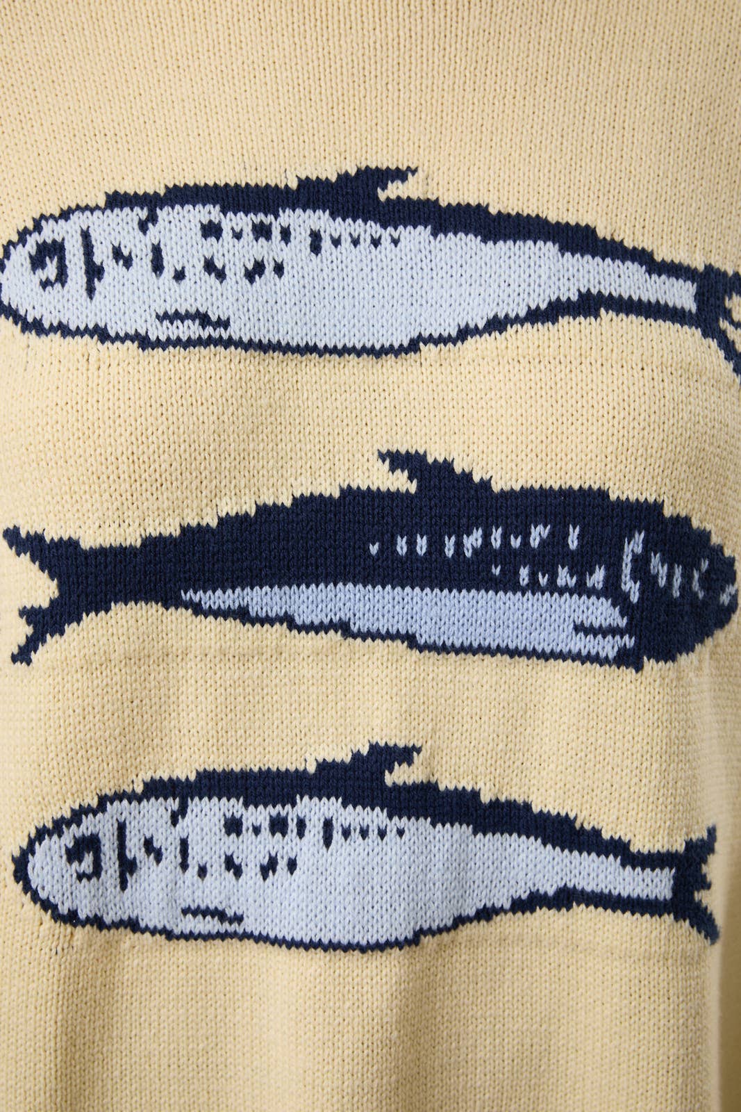ROUND NECK SARDINES SWEATER