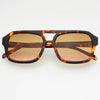 FREYRS Eyewear - Havana Acetate Aviator Sunglasses : Tortoise / Brown