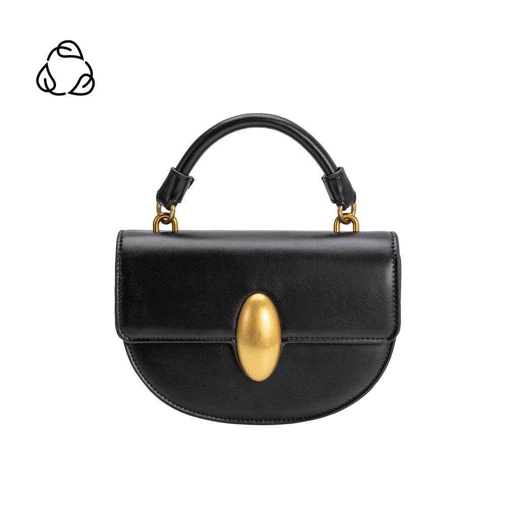 Melie Bianco - Esther Black Recycled Vegan Crossbody Bag