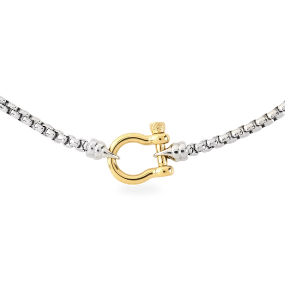 HERRADURA SIGNATURE MIX NECKLACE - gold