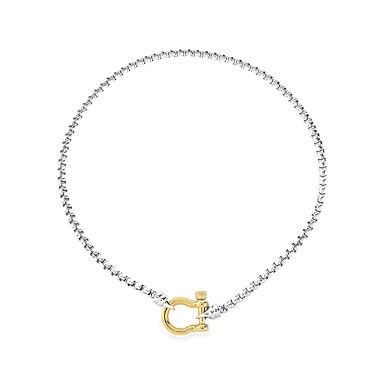 HERRADURA SIGNATURE MIX NECKLACE - gold