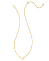 CAILIN GOLD PENDANT NECKLACE in champagne opal crystal