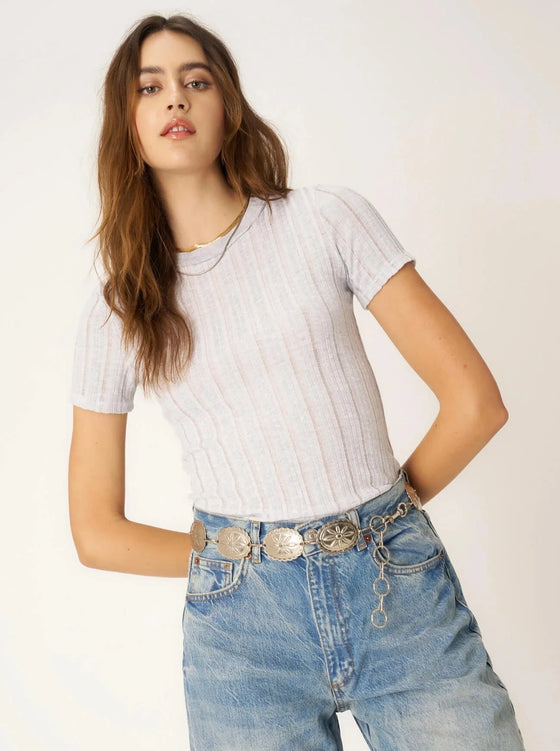 EVERYDAY TEXTURED RIB TEE