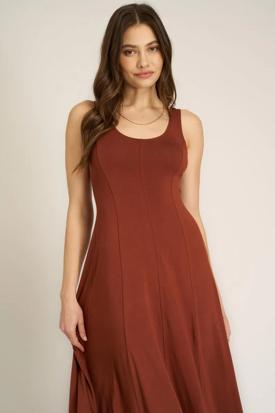 LOMA SEAMED TANK DRESS