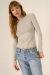 VERA BOATNECK LONG SLEEVE TEE