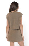 LITTLE GAMES TERRY SKIRT