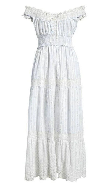 EMIE FLORAL SMOCKED WAIST DRESS