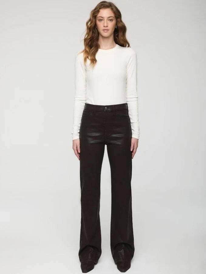 Evie High Rise Coated Jeans