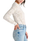 CECILIA FLORAL BURNOUT TEE