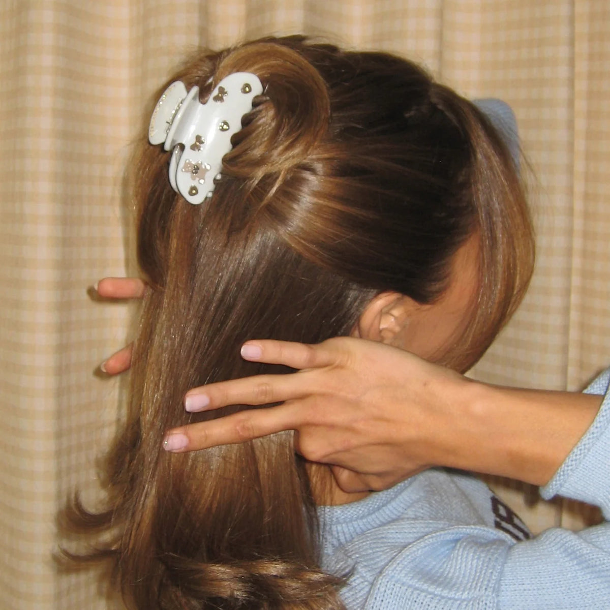 Sweetheart Clip in Dream Cloud Teddy