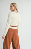 LOIS LUXE CABLE SWEATER