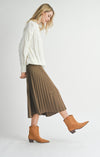 FULL OF CHARM PLEATED MAXI SKIRT