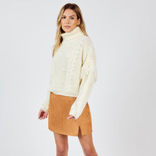  SOHO FAUX SUEDED MINI SKIRT