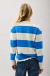 RUGBY STRIPE COTTON PULLOVER