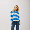 RUGBY STRIPE COTTON PULLOVER