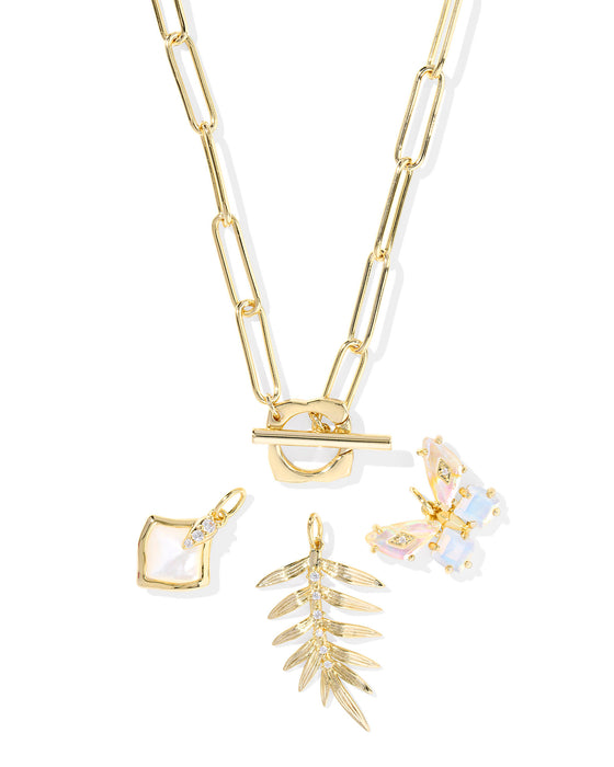 BIANCA BUTTERFLY CHARM NECKLACE