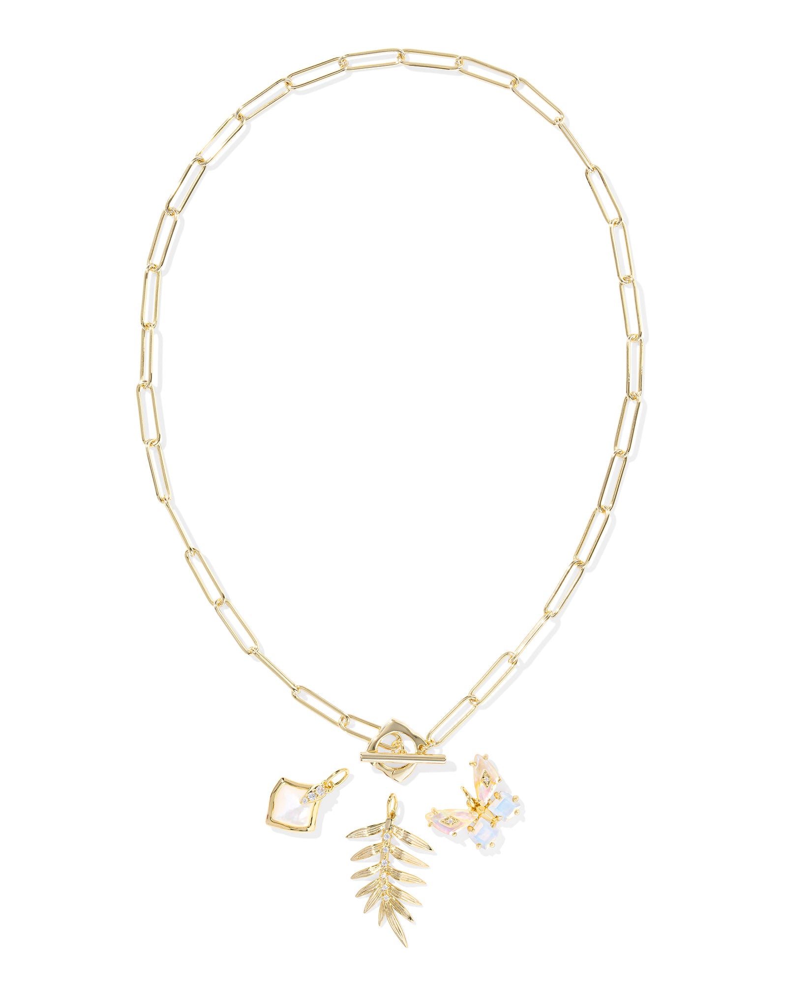 BIANCA BUTTERFLY CHARM NECKLACE