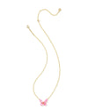 BIANCA BUTTERFLY PENDANT GOLD NECKLACE