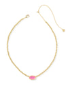 ELISA BEADED GOLD NECKLACE