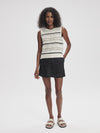 ATHENA POINTELLE KNIT VEST