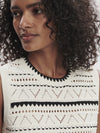 ATHENA POINTELLE KNIT VEST