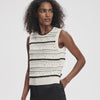 ATHENA POINTELLE KNIT VEST