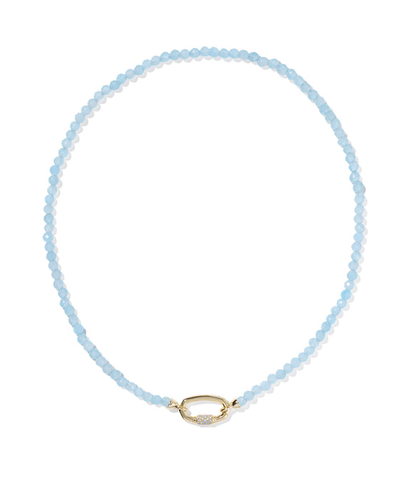 EMERY GOLD BEADED STRAND NECKLACE