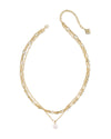 ASHTON GOLD MULTI STRAND NECKLACE